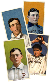 T206 Wagner, Plank, Doyle, Magie